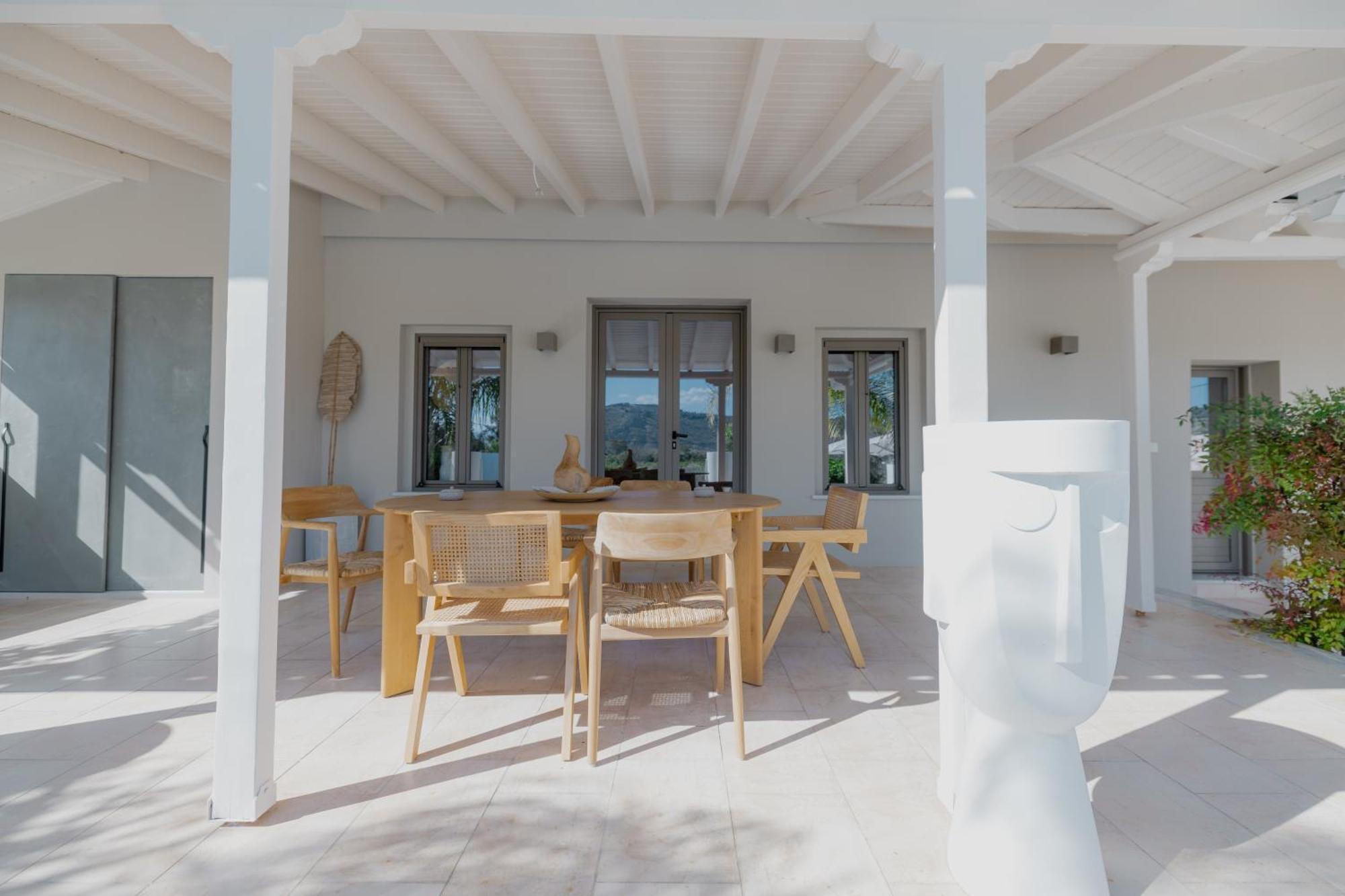 Nafplio Blue Topaz Poolside Villa ภายนอก รูปภาพ
