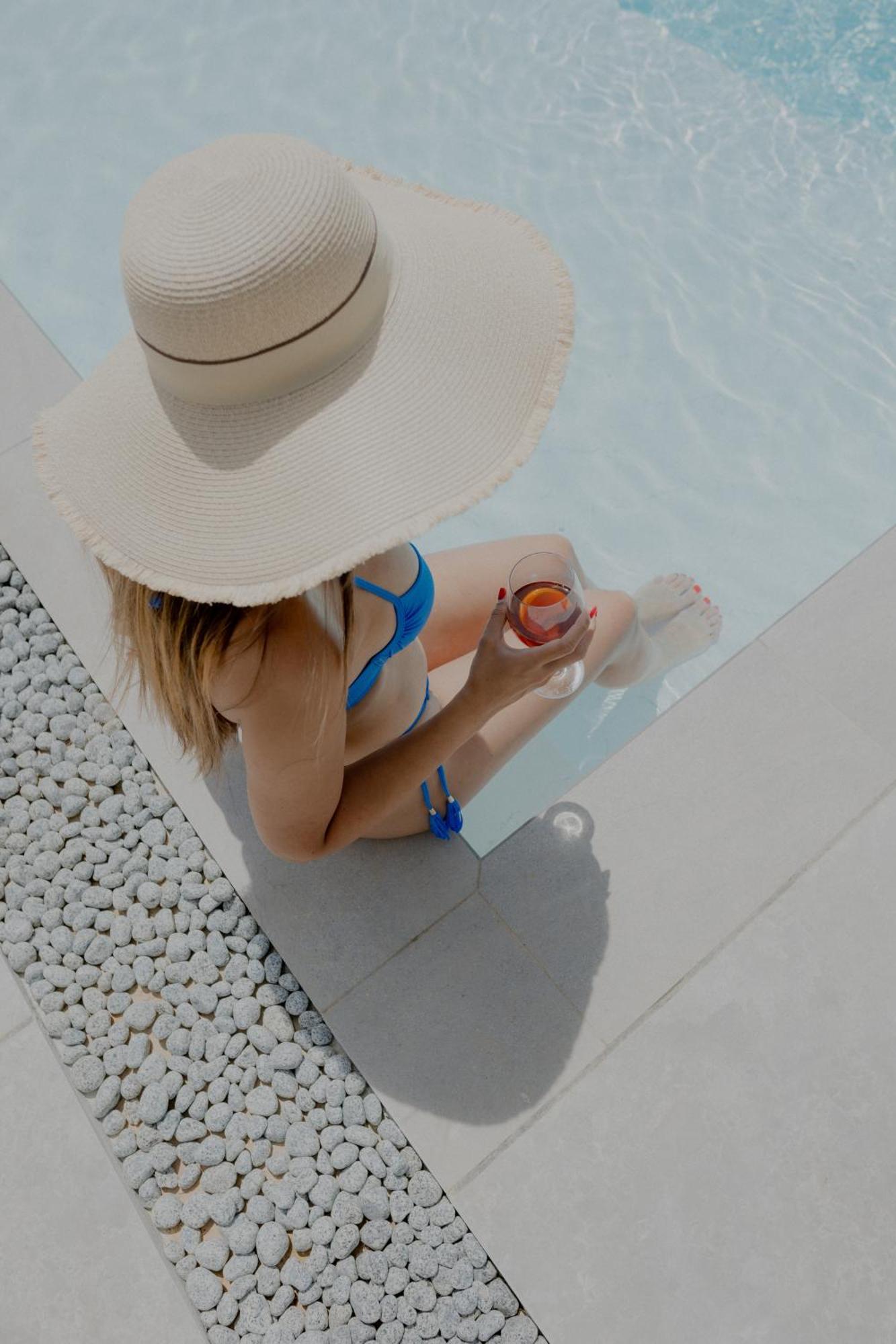 Nafplio Blue Topaz Poolside Villa ภายนอก รูปภาพ